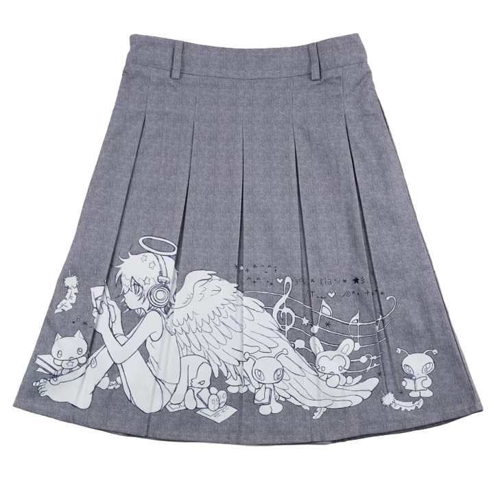 Angel Pleated Skirt