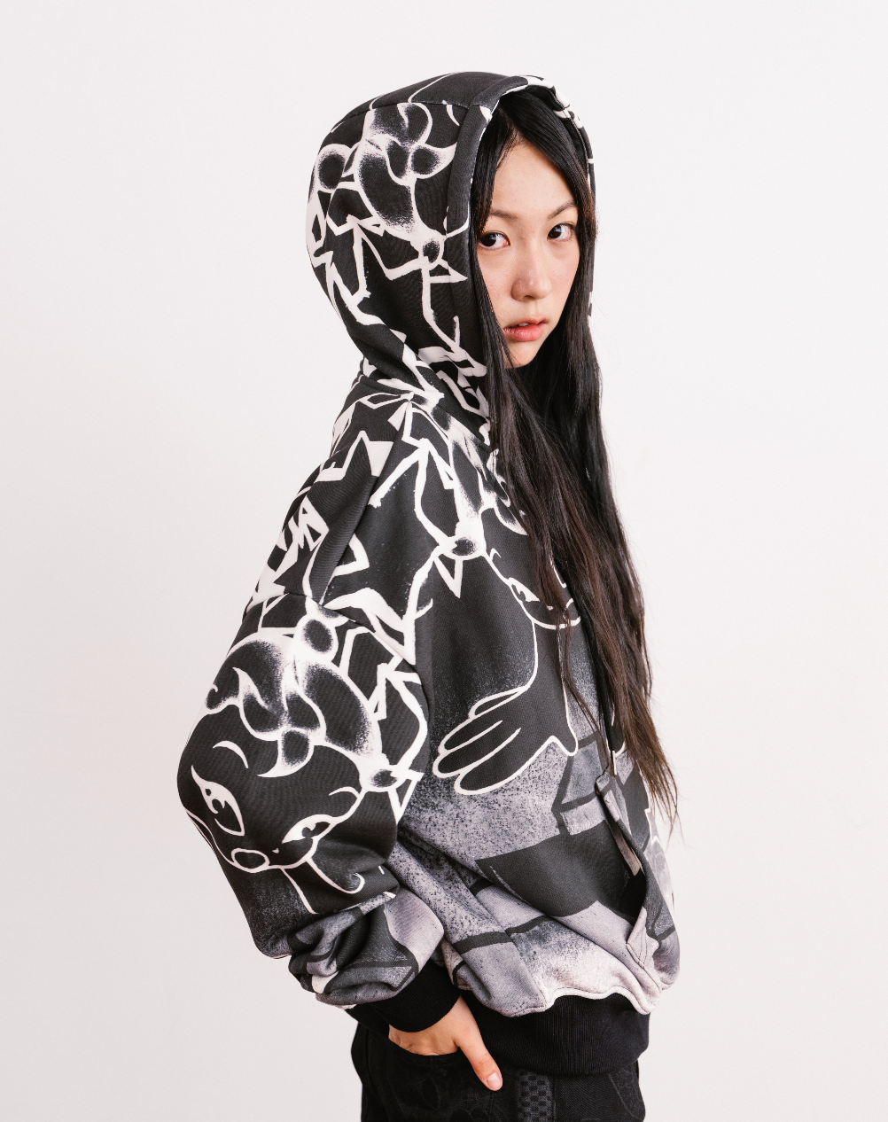 Y005325 Falling Star Hoodie