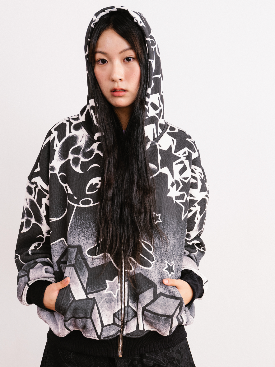 Y005325 Falling Star Hoodie