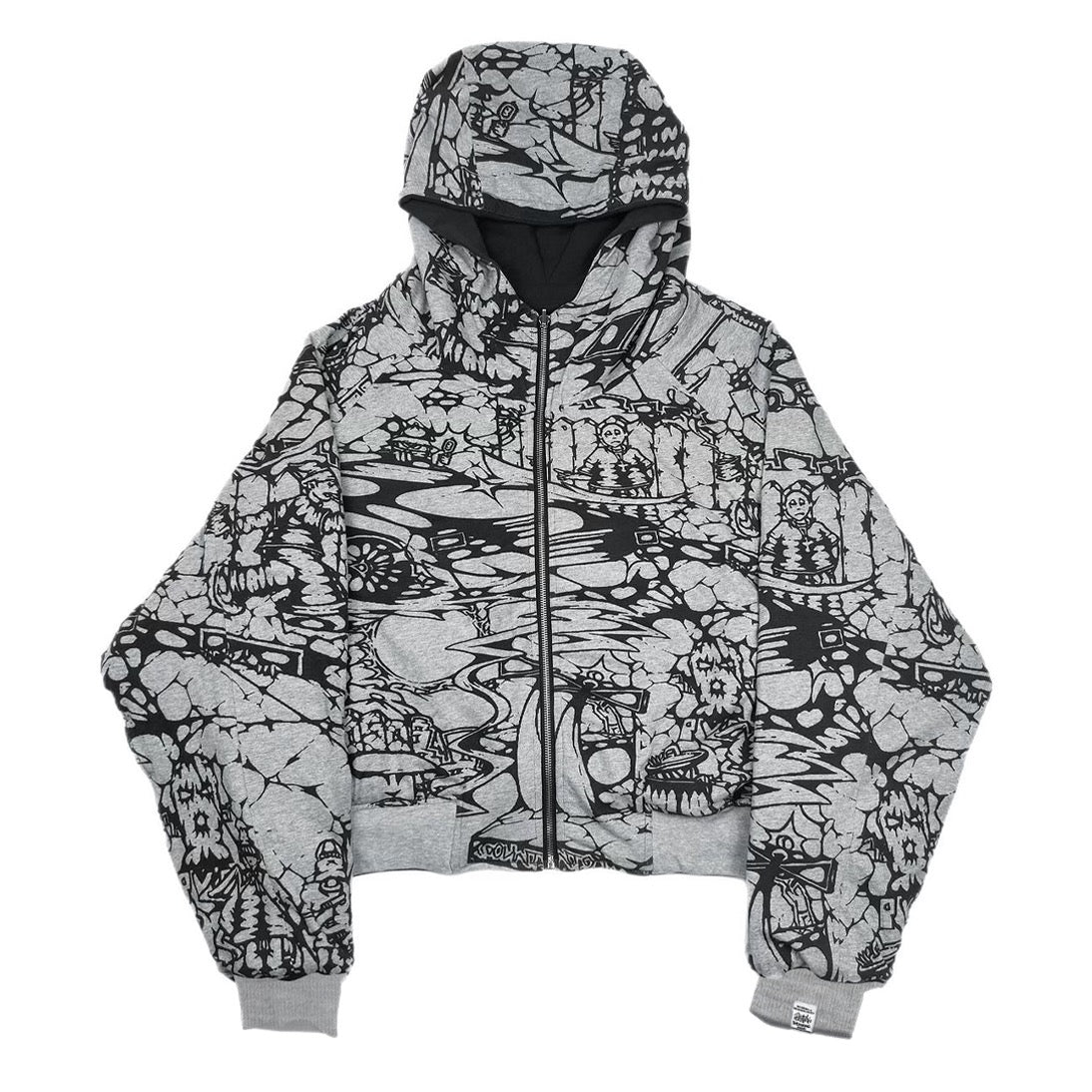 Reversible Bomber Hoodie