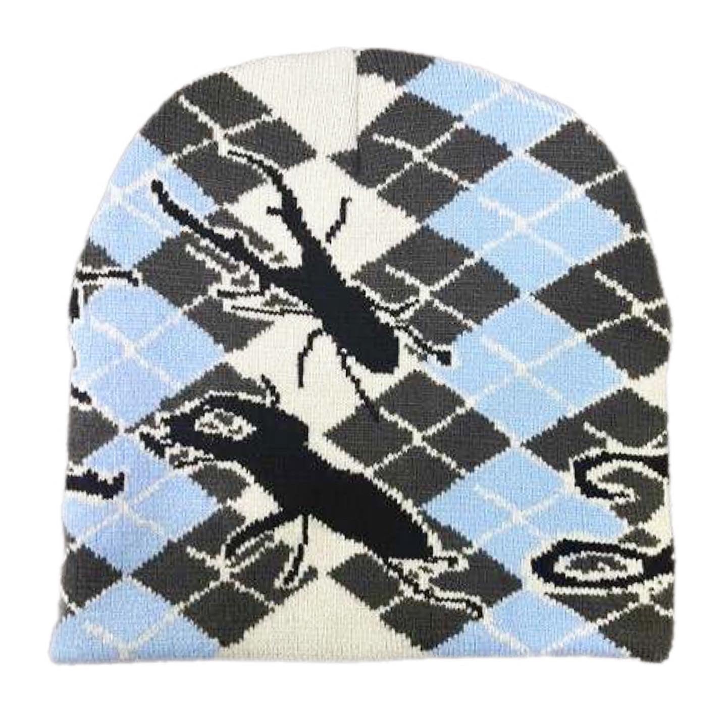 Stag Beetle Argyle Beanie