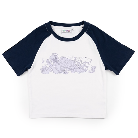 Baby Raglan Tee 'Angel'