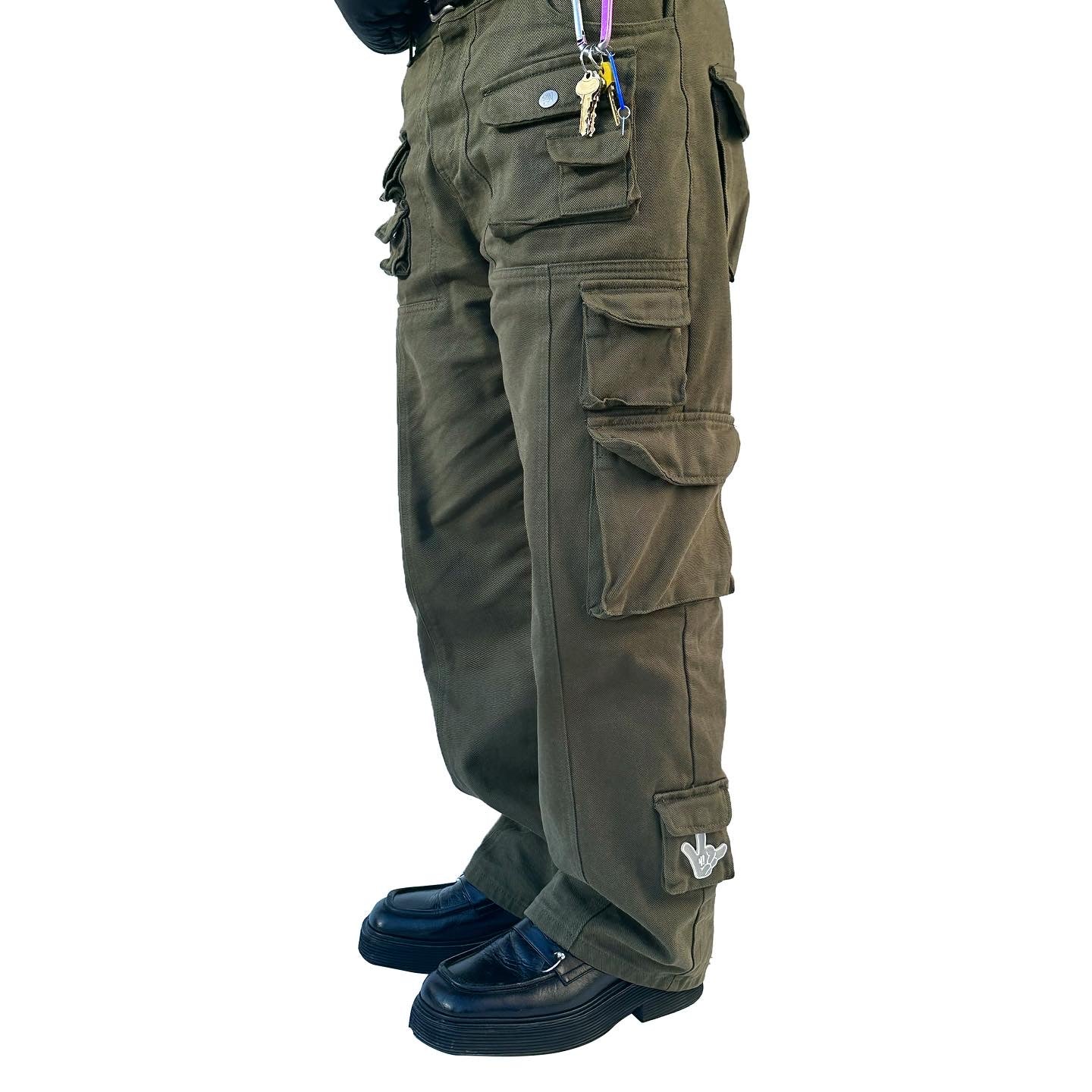 Shell Multi-pocket Cargo Pants