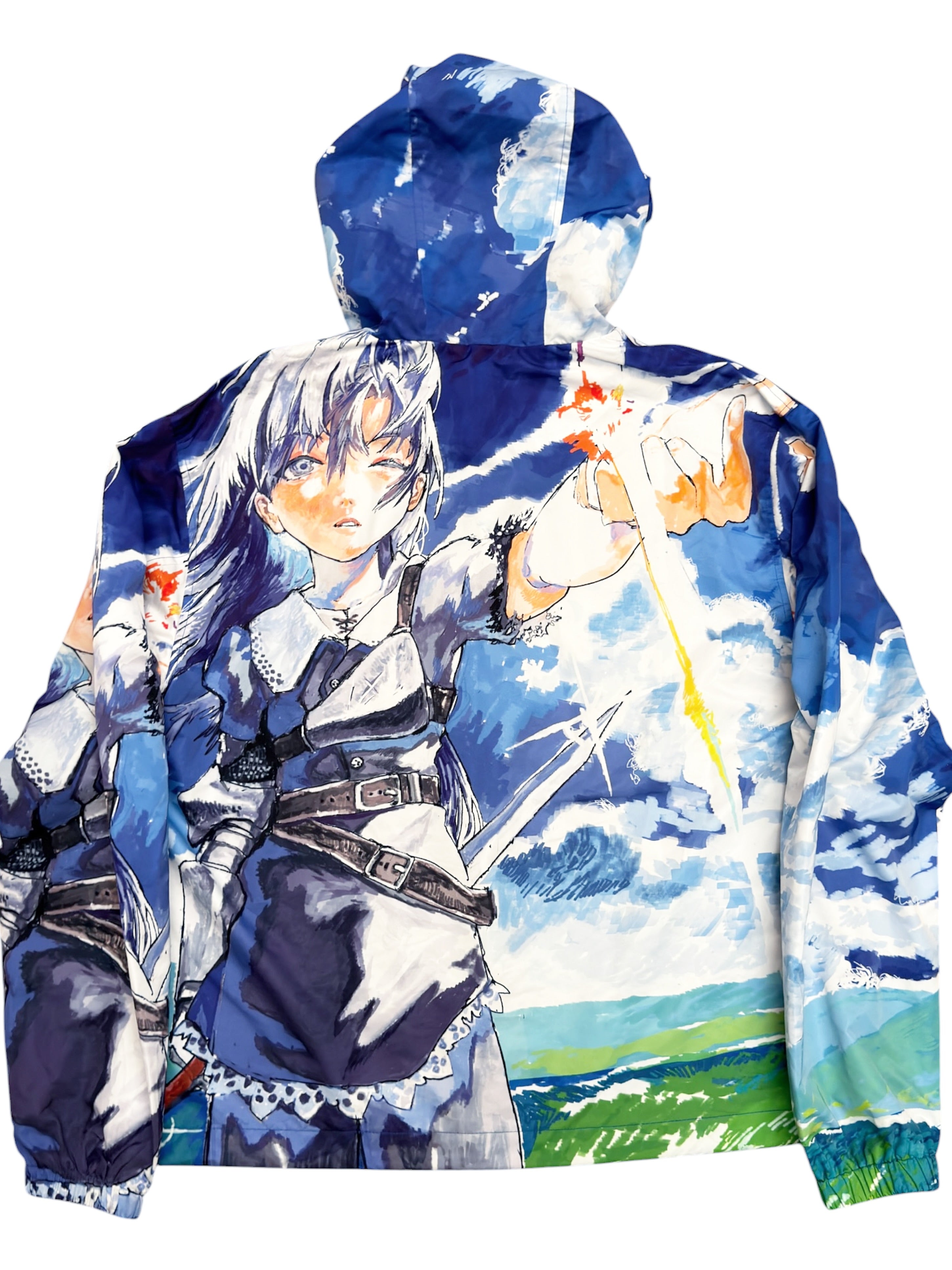 Rain Knight Waterproof Jacket, back