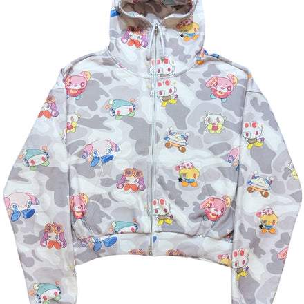Y004925 Snow Camo Friends Full Zip Set ‘Hoodie’