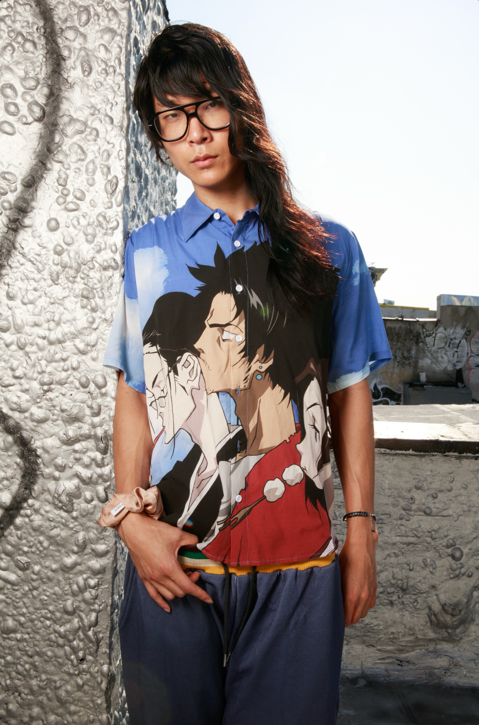 Samurai Champloo Rayon Shirt (Mono)