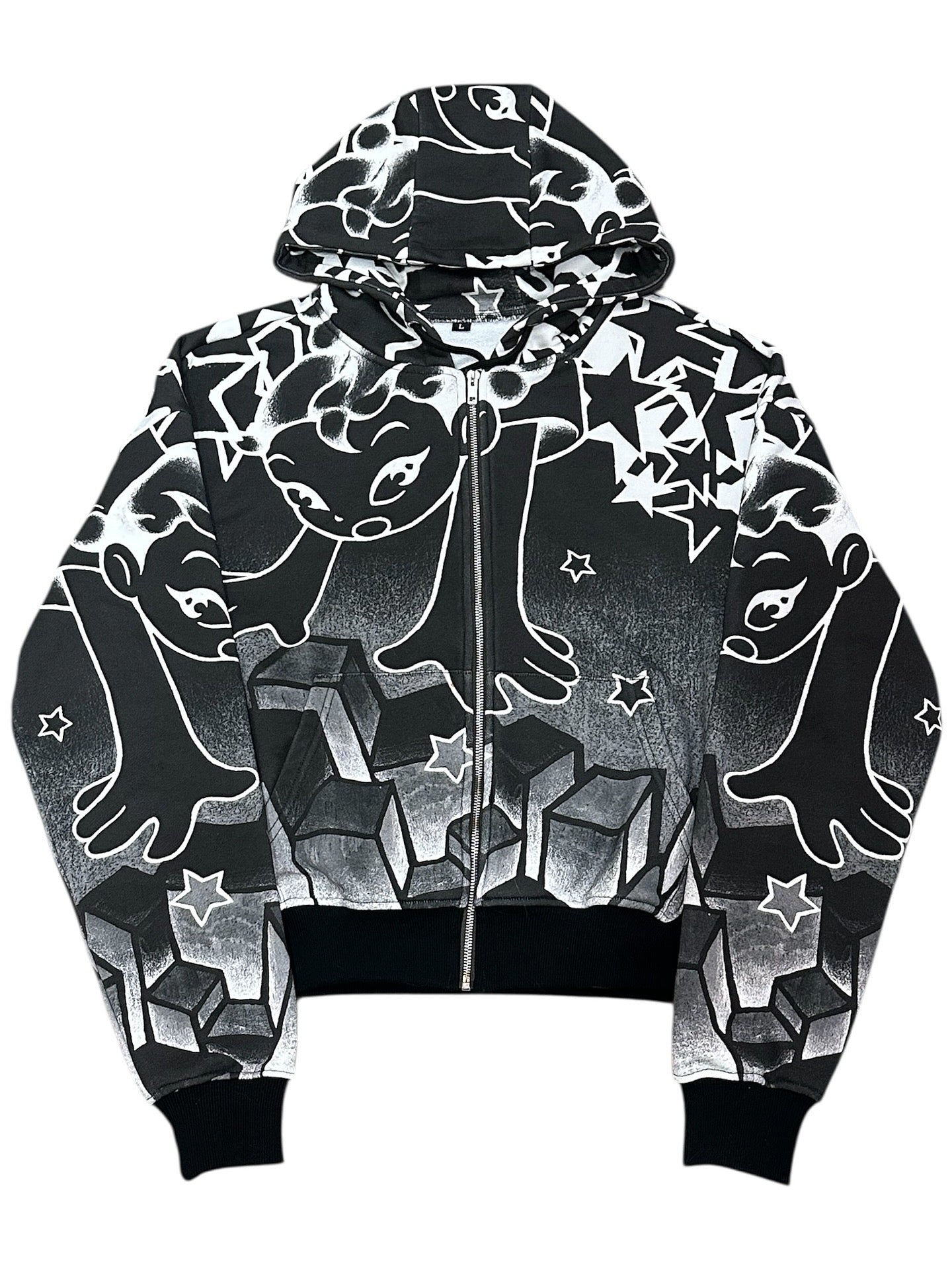 Y005325 Falling Star Hoodie – Yumin Ha