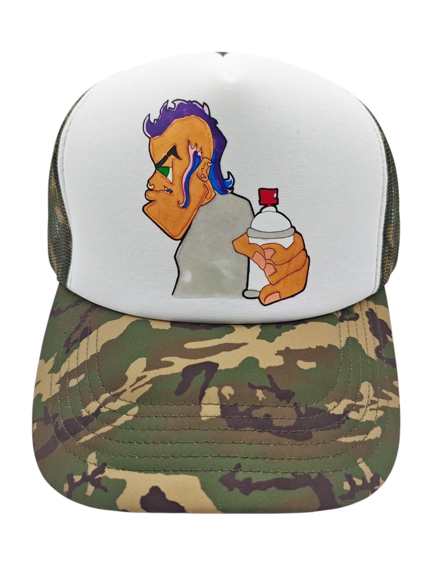 Spray Can Trucker (Camo)