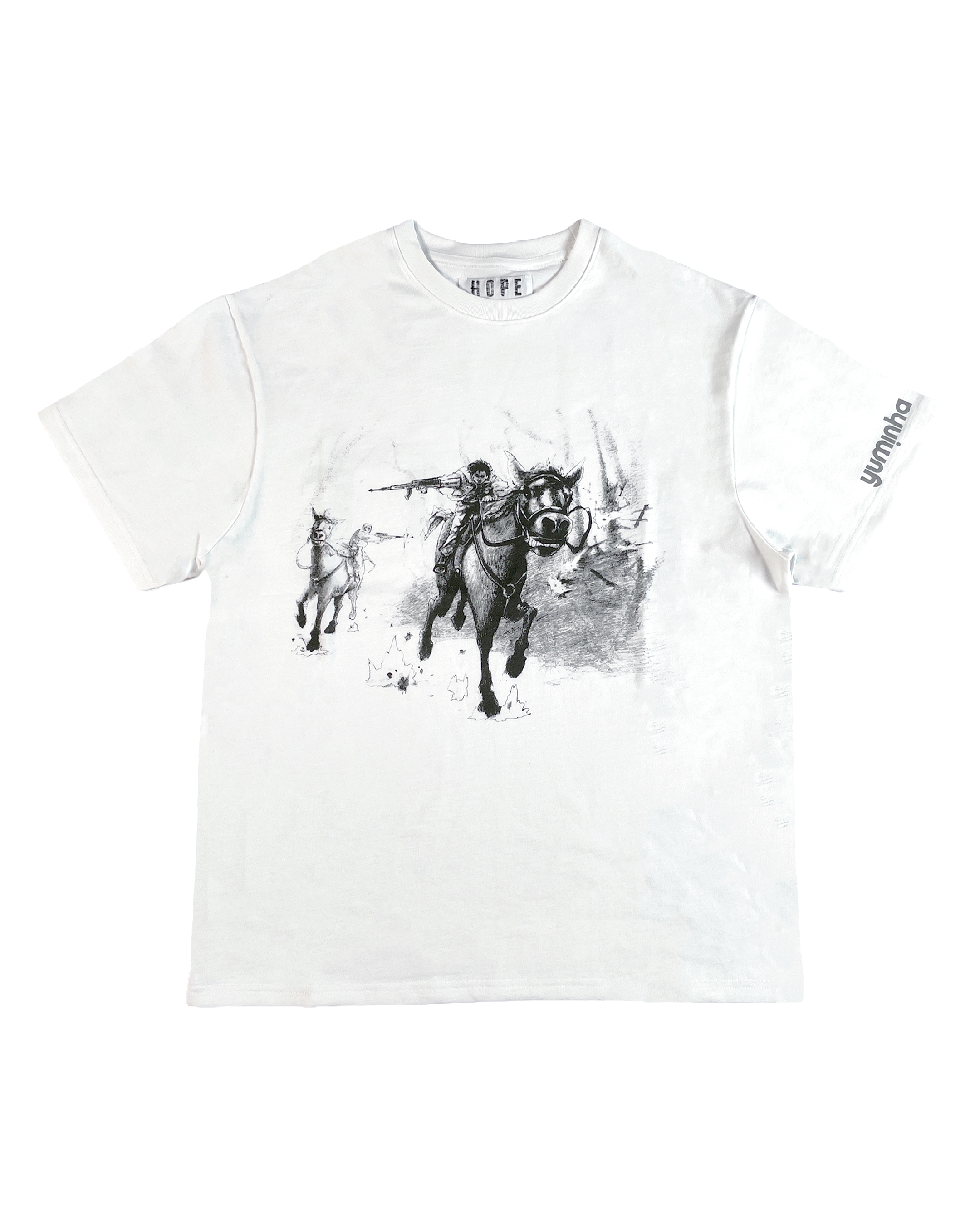 Horse T-Shirt (Monochrome)