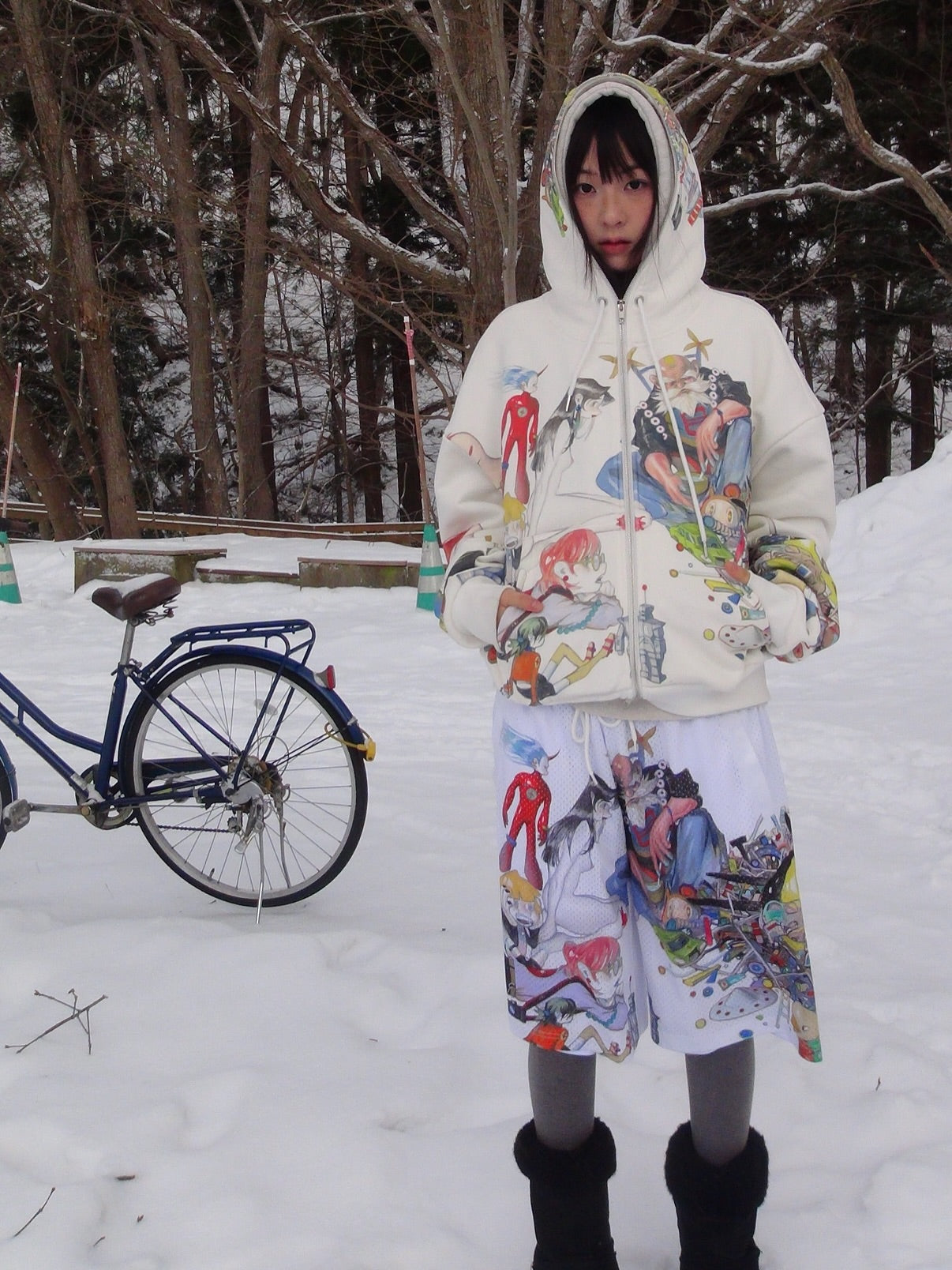 Y000226 Dream Oversized Shorts