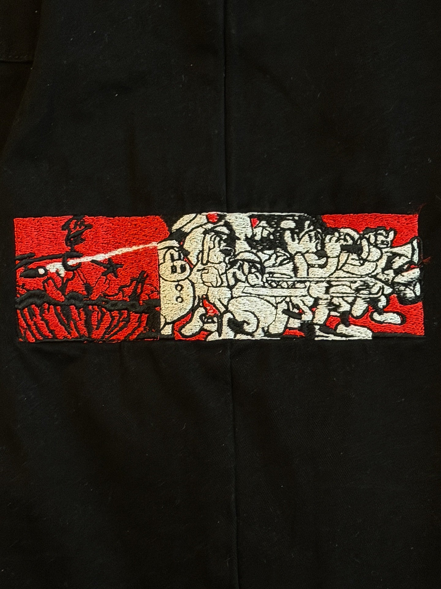 Y000626 Knight Embroidery Pants