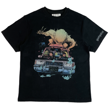 Car Chase T-Shirt (Black)