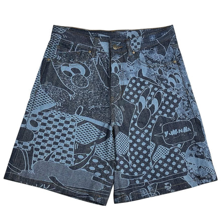 Y004425 Aki Denim Shorts (Indigo)