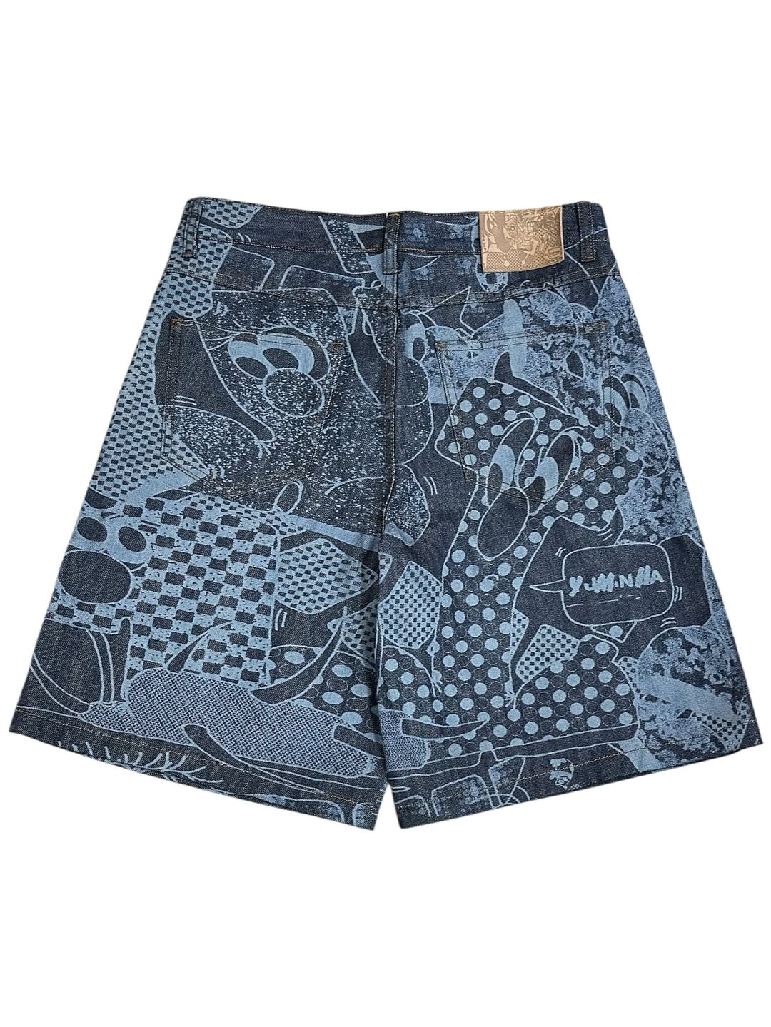 Y004425 Aki Denim Shorts (Indigo)