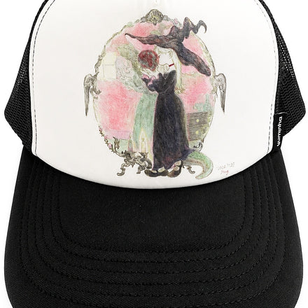 Grayscale Trucker (Black)