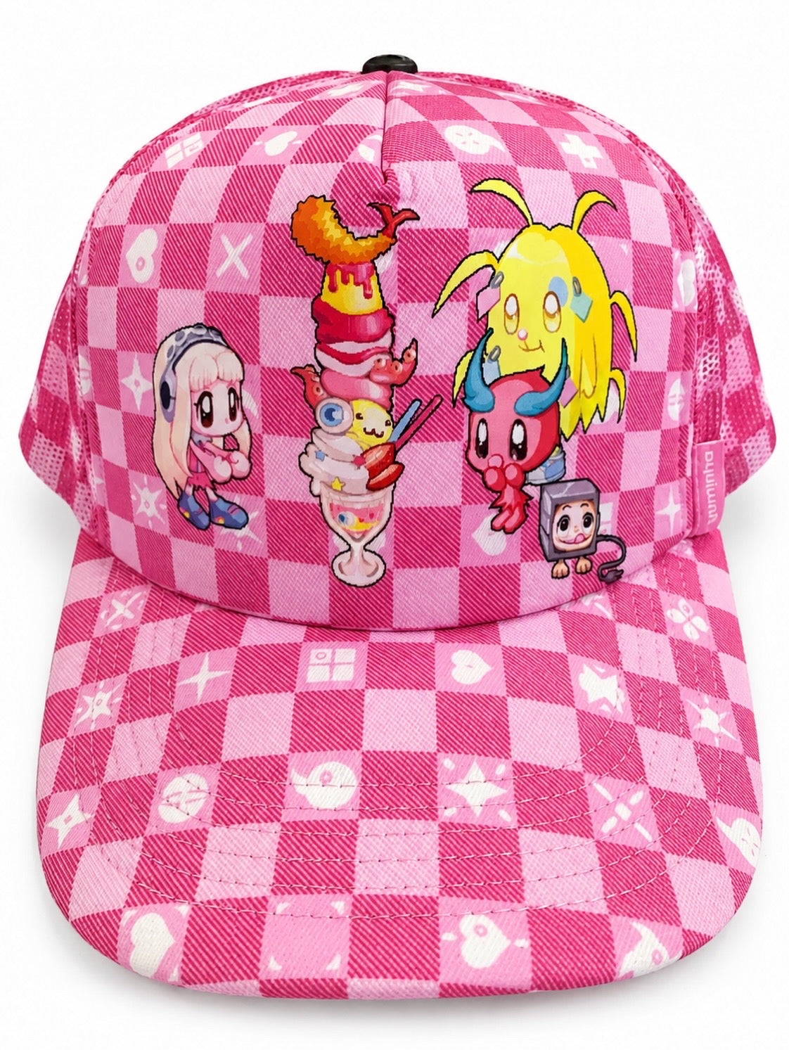Azikazin Trucker (Pink Check)