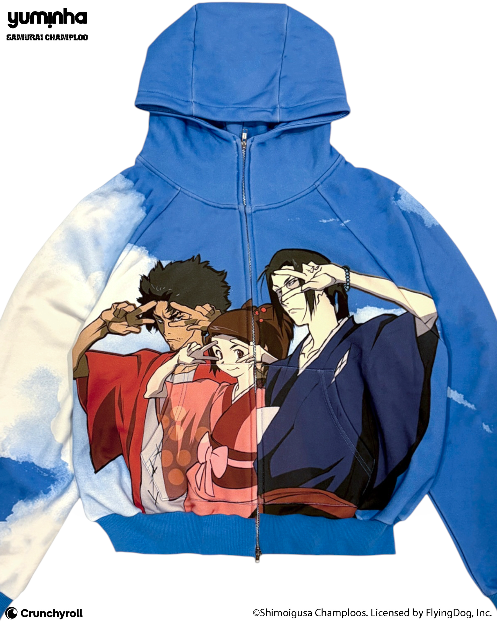 Samurai Champloo Hoodie (Sky)