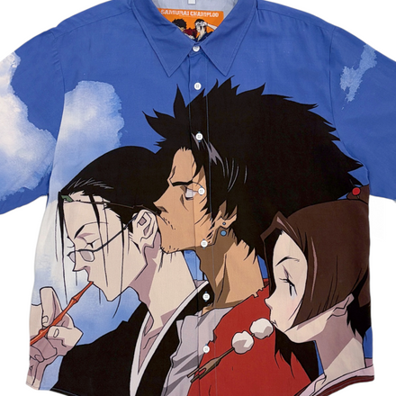 Samurai Champloo Rayon Shirt (Sky)
