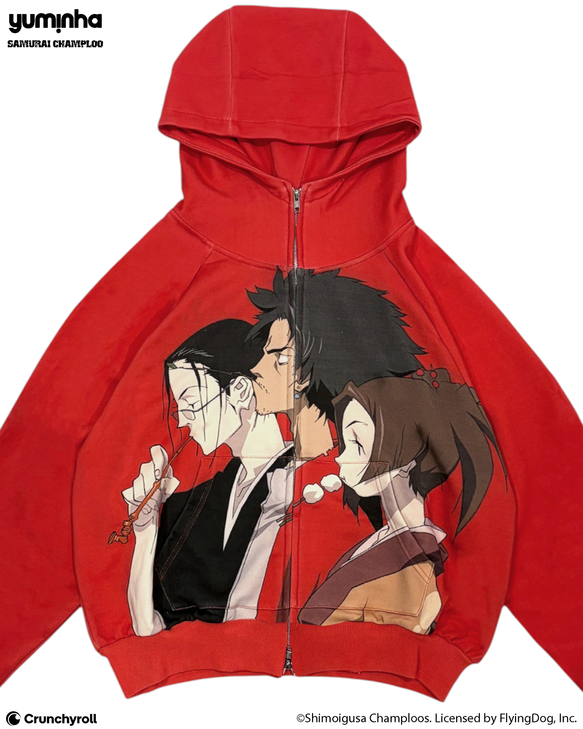 Samurai Champloo Hoodie (Crimson)