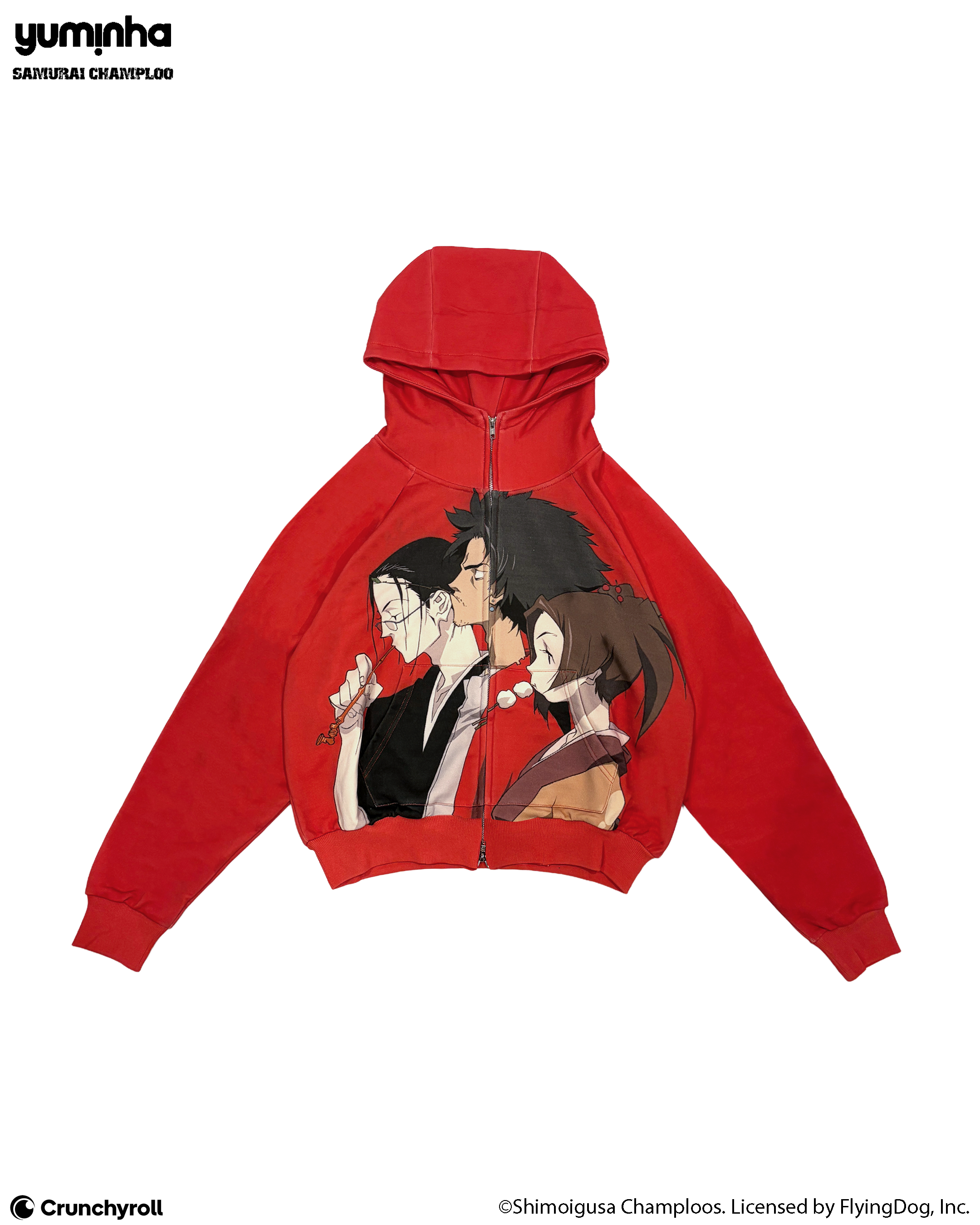 Samurai Champloo Hoodie (Crimson)