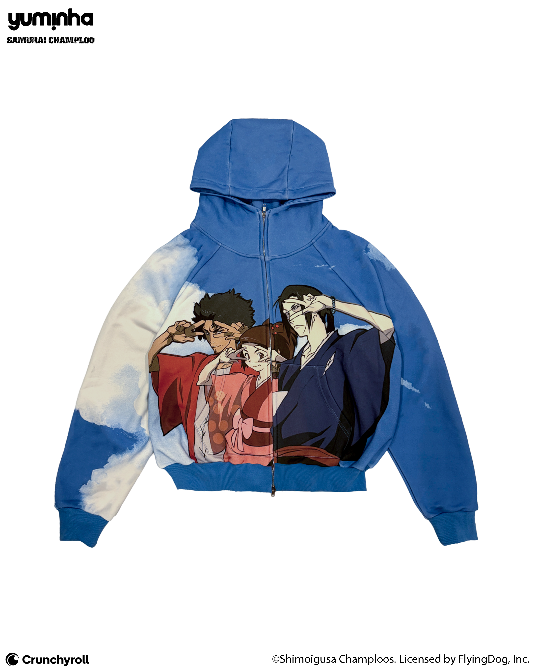 Samurai Champloo Hoodie (Sky)