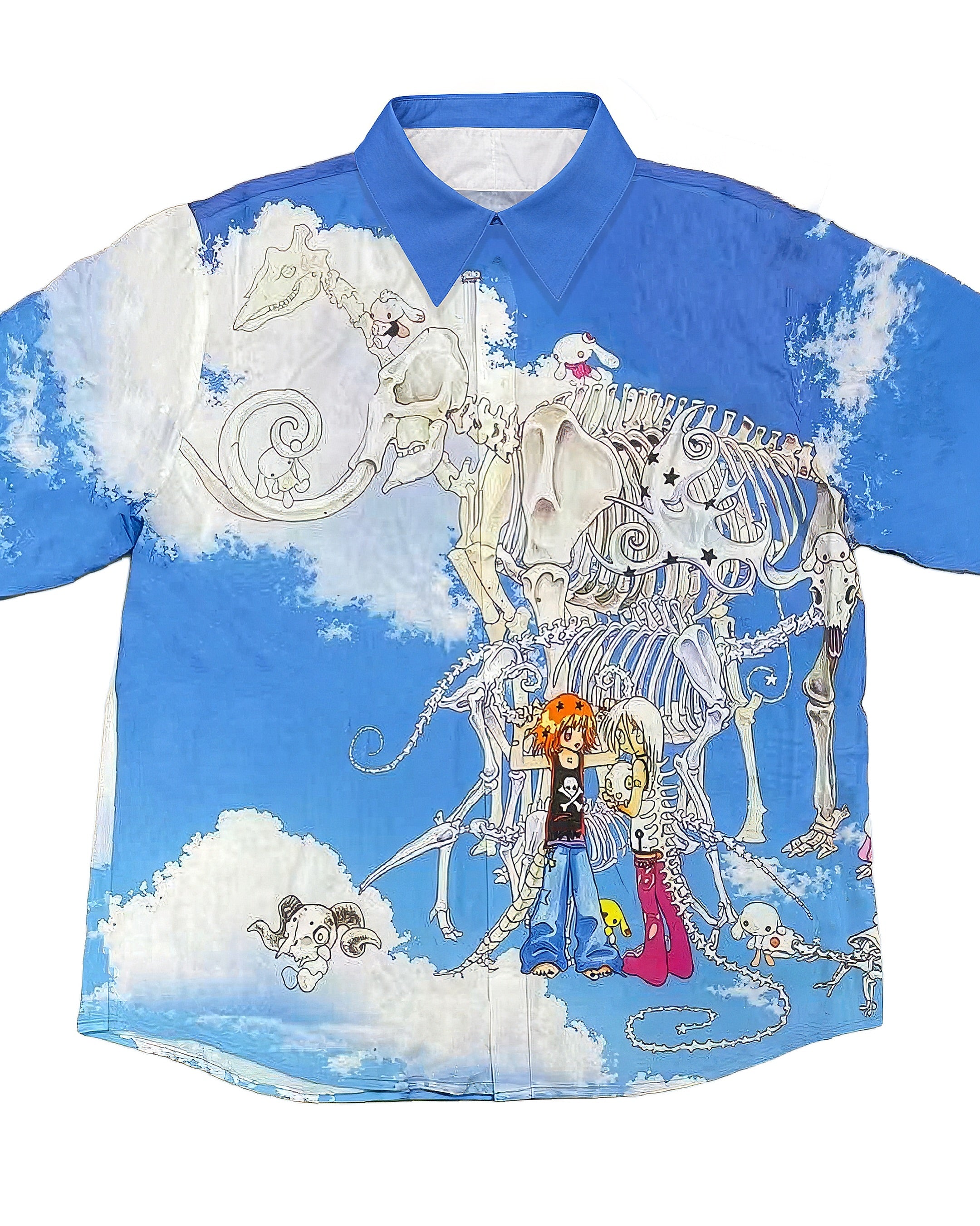 Sky Mura Rayon Shirt, Drop IV