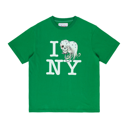 NY Skull Tee (Green)