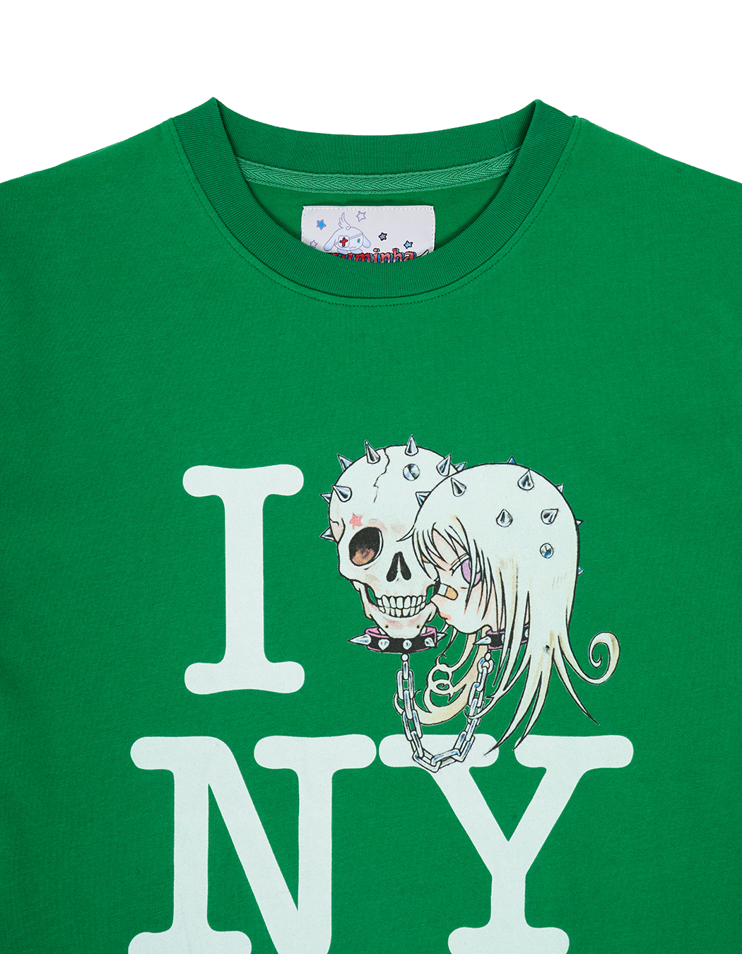 NY Skull Tee (Green)