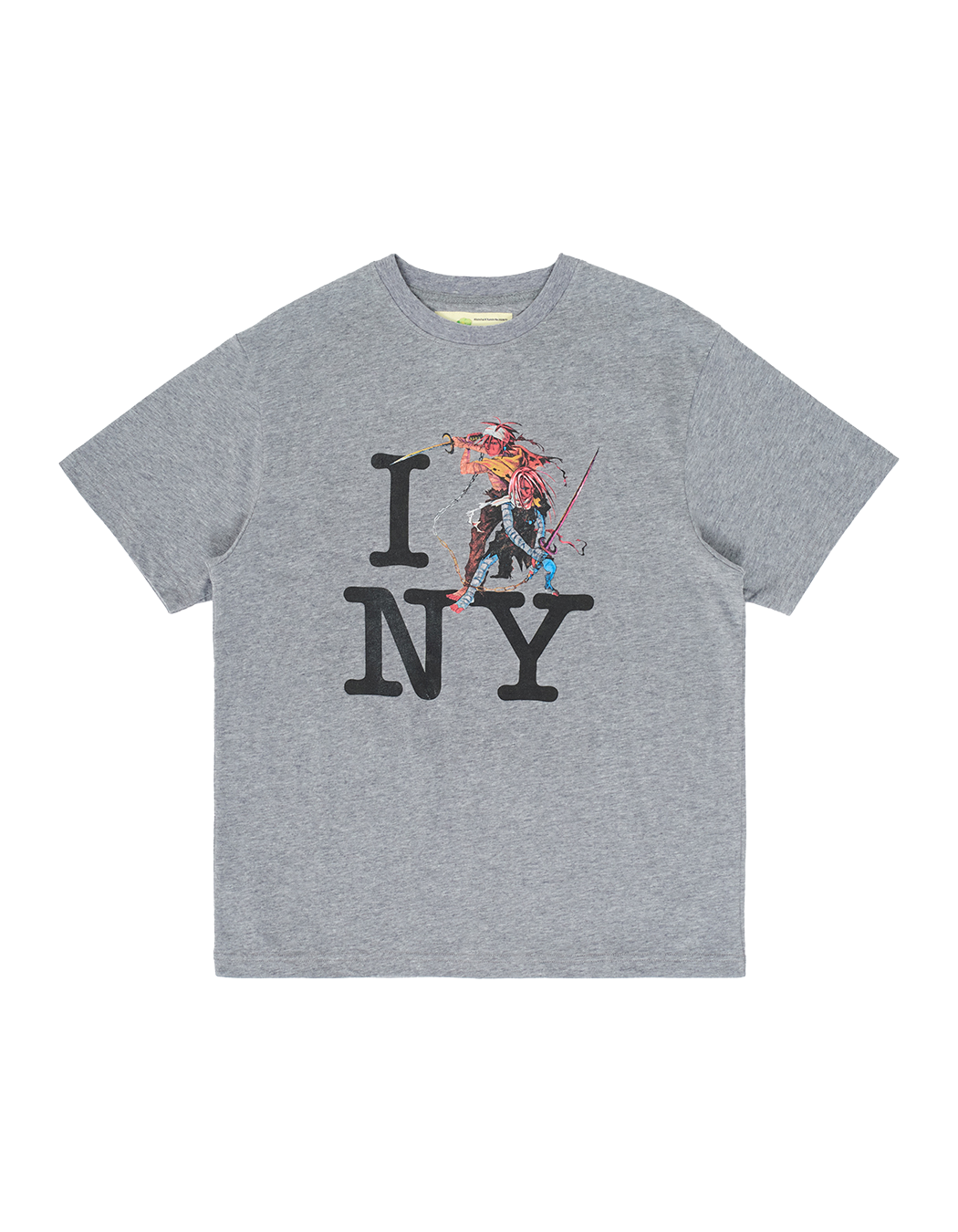 NY Warrior Tee (Heather Grey)