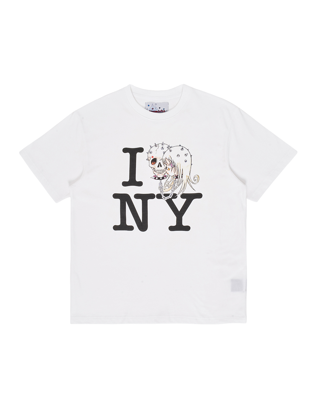 NY Skull Tee (White)