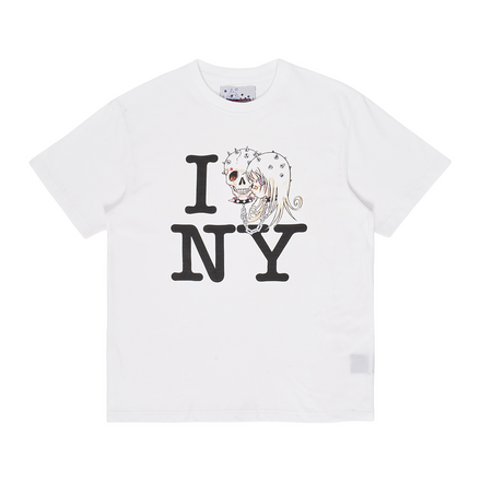 NY Skull Tee (White)