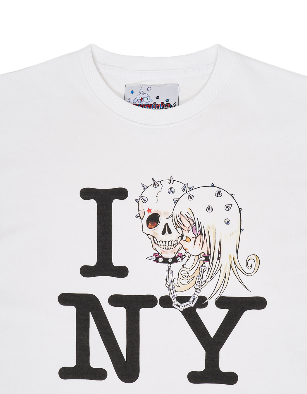 NY Skull Tee (White)
