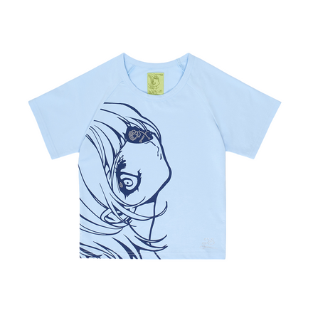 Rhinestone Baby Tee (Sky)