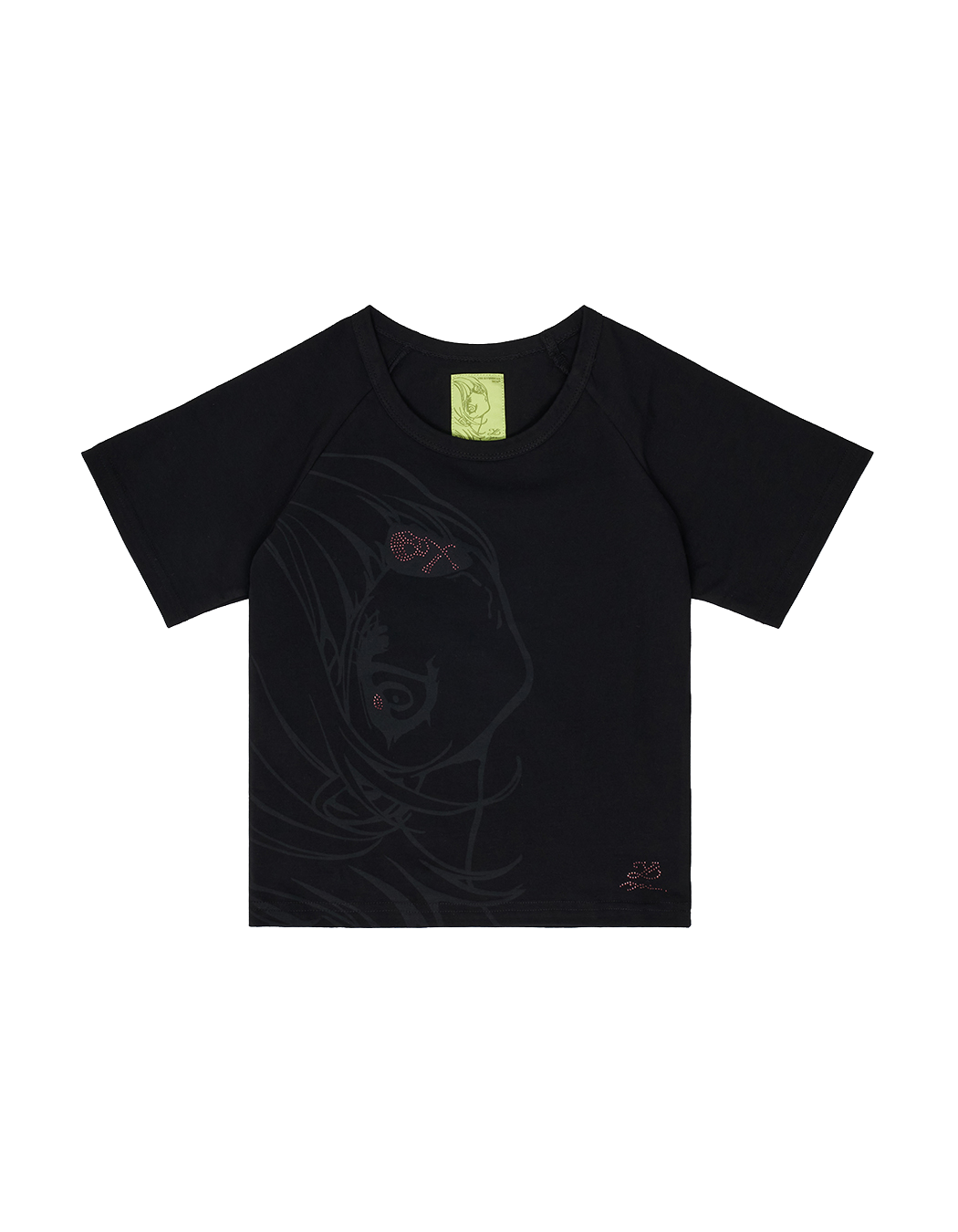 Rhinestone Baby Tee (Mono)