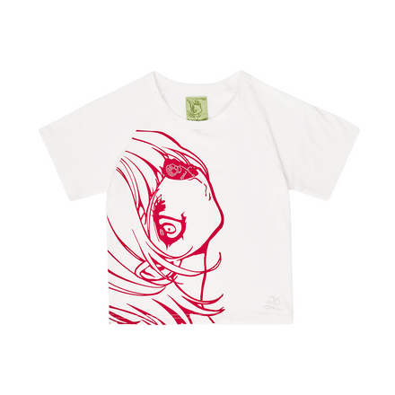Rhinestone Baby Tee (White)