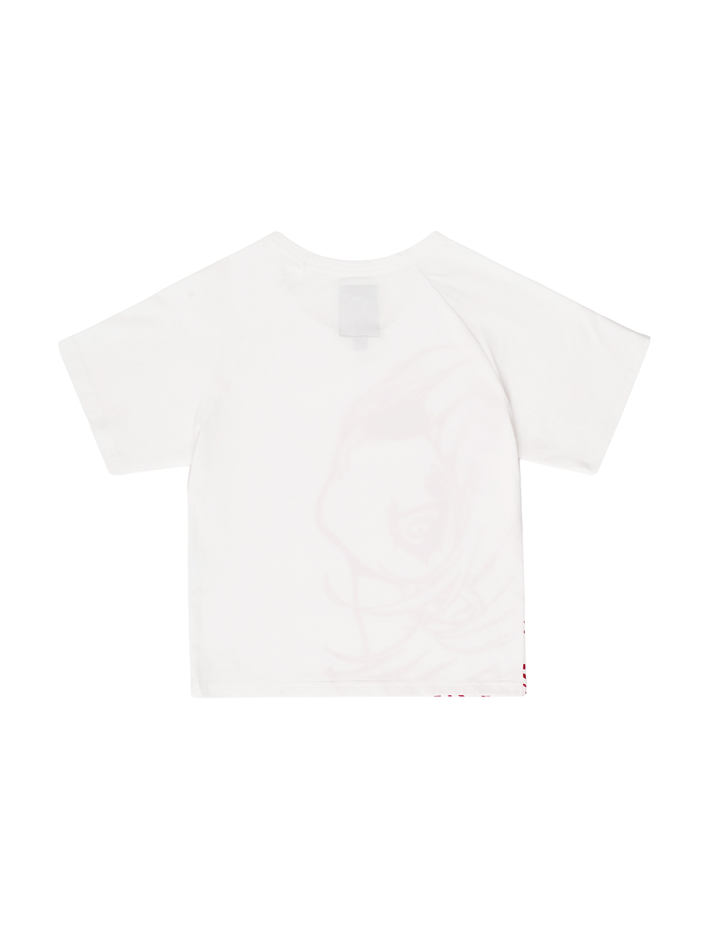 Rhinestone Baby Tee (White)