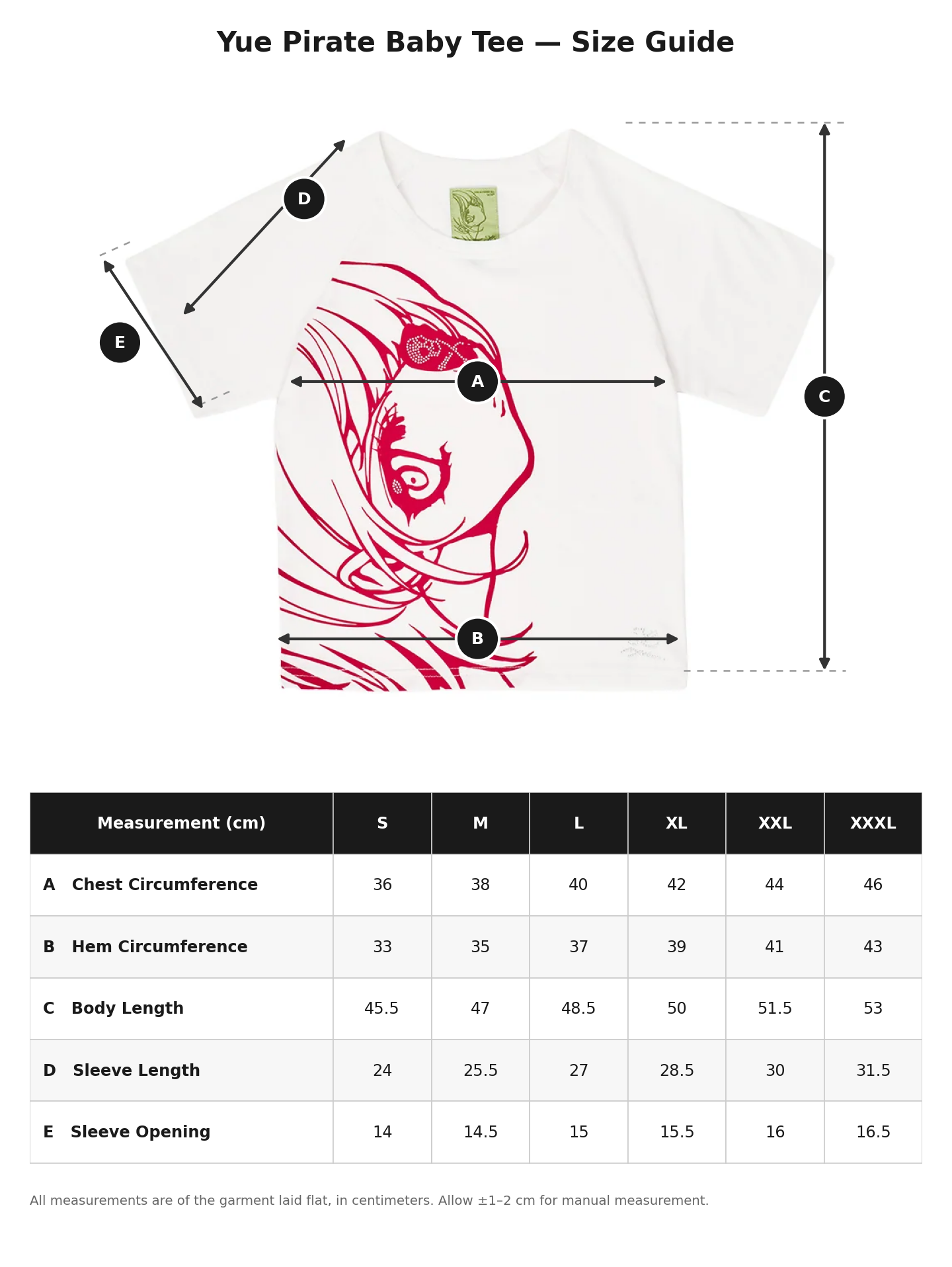 Rhinestone Baby Tee (White)